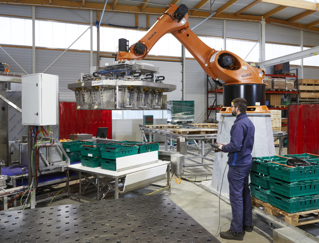 Robot industriel de palettisation