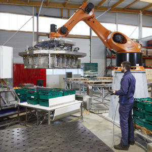 Robot industriel de palettisation